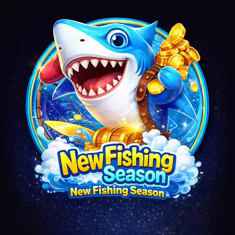 New Fishing Season casino game gameplay interface